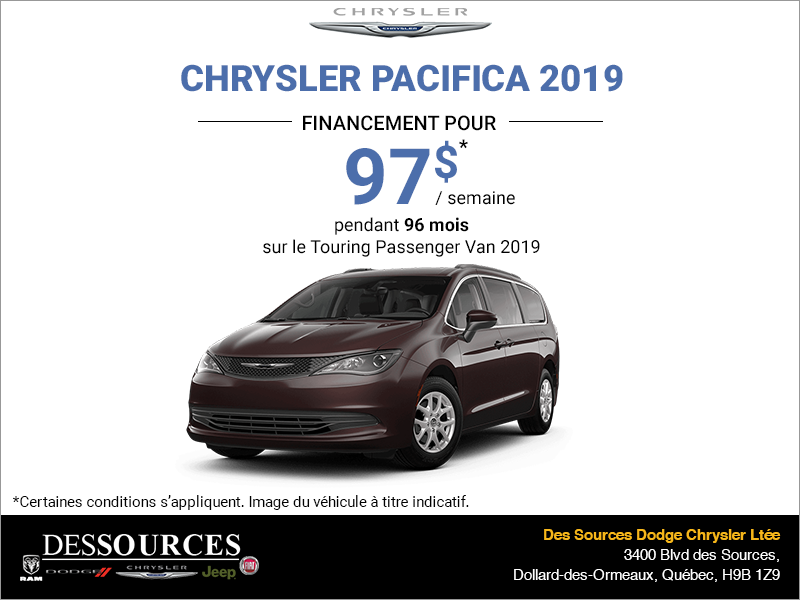 Chrysler Pacifica 2019