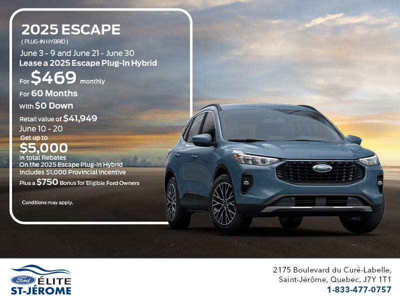 2025 Ford Escape