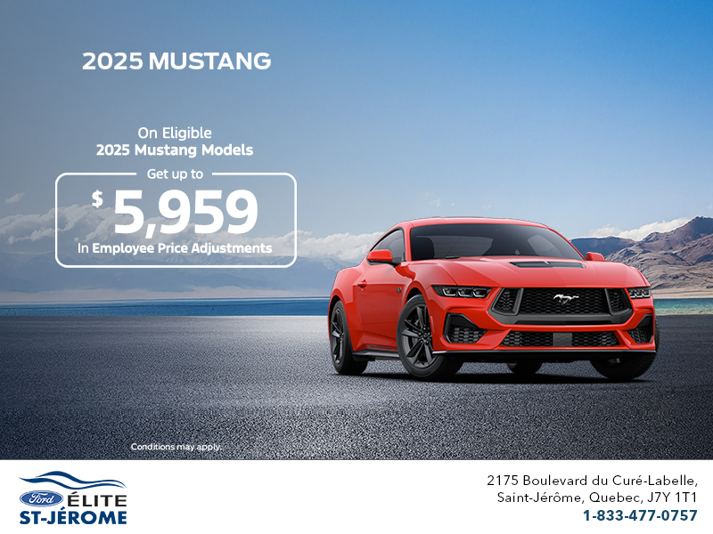 2025 Ford Mustang