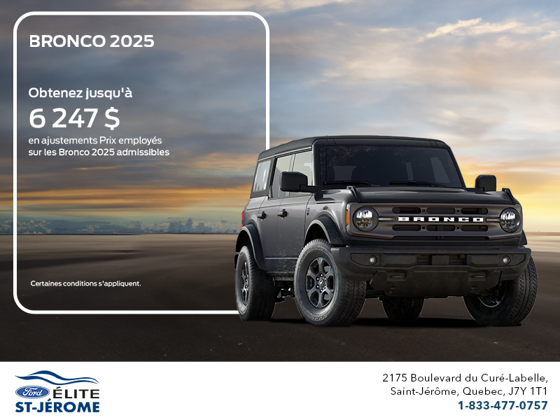 Ford Bronco 2025