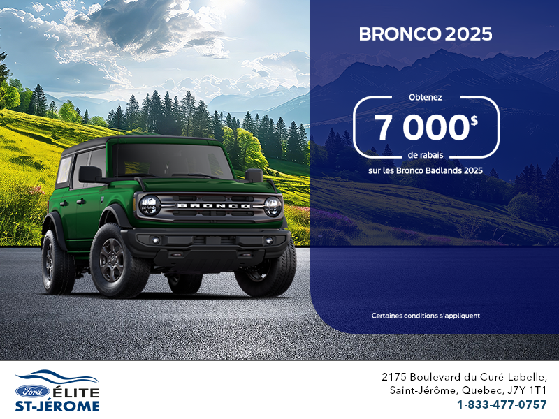 Ford Bronco 2025
