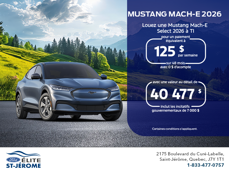 Ford Mustang Mach-E 2026