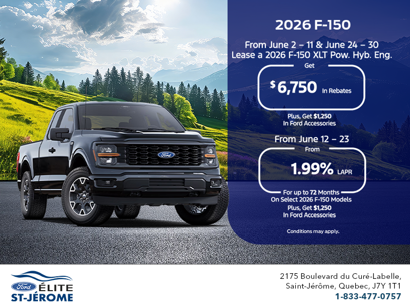 2026 Ford F-150
