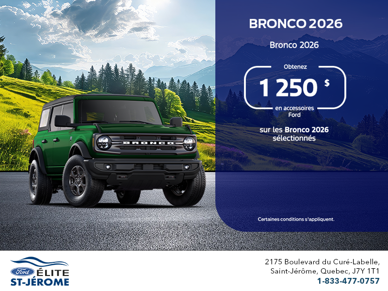 Ford Bronco 2026