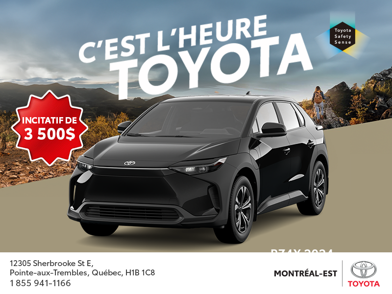 C'est l'heure Toyota!