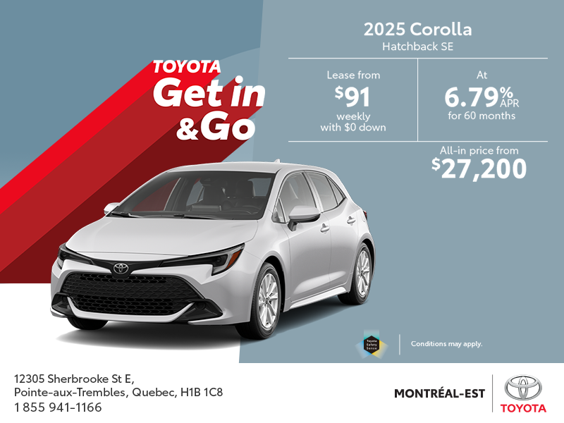 2025 Toyota Corolla Hatchback