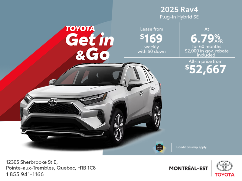 2025 Toyota RAV4 Plug-In Hybrid