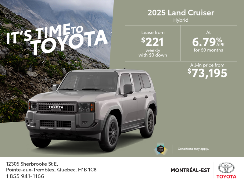 2025 Toyota Land Cruiser
