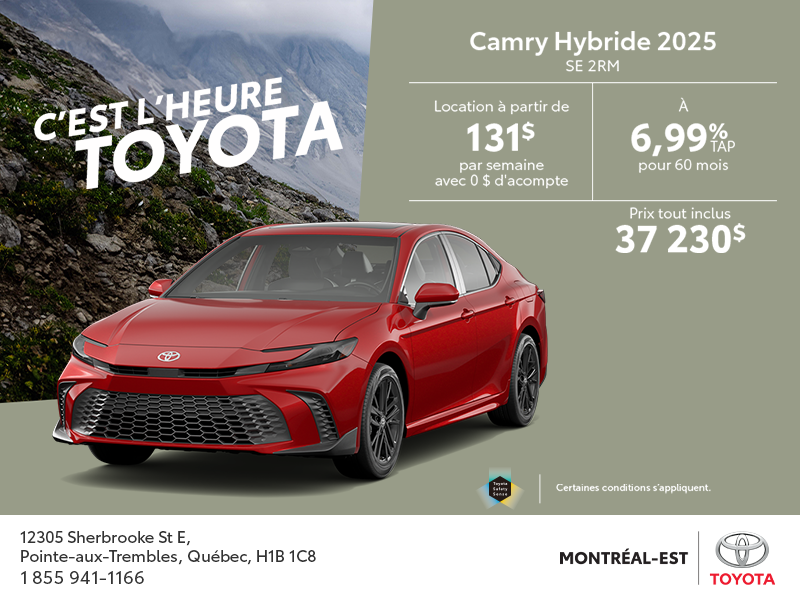 Toyota Camry Hybrid 2025