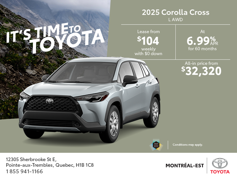2025 Toyota Corolla Cross
