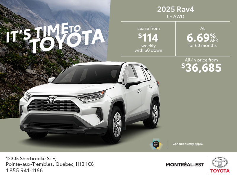 2025 Toyota RAV4