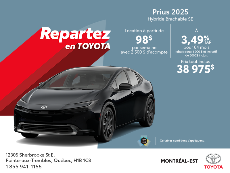 Toyota Prius Plug-In Hybrid 2025