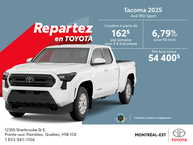 Toyota Tacoma 2025