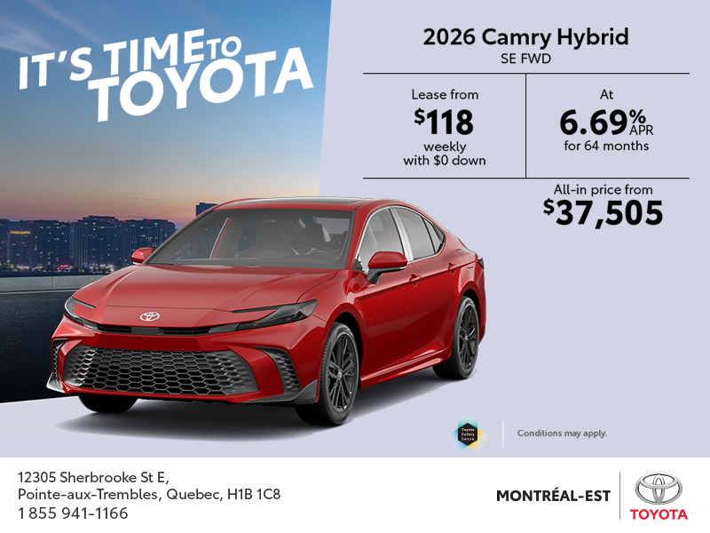 2026 Toyota Camry Hybrid