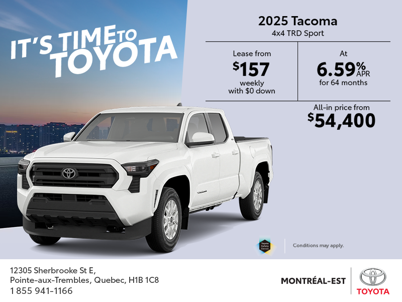 2025 Toyota Tacoma