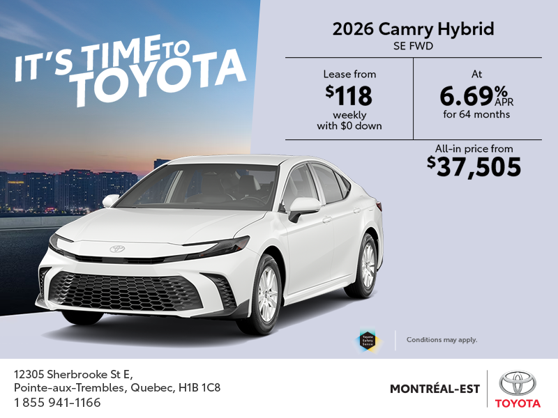 2026 Toyota Camry Hybrid