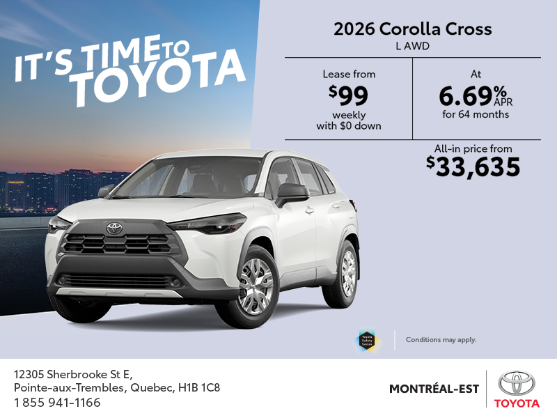 2026 Toyota Corolla Cross