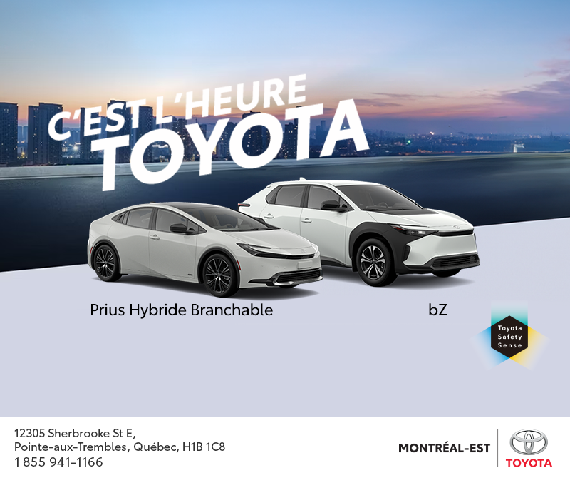 C'est l'heure Toyota!