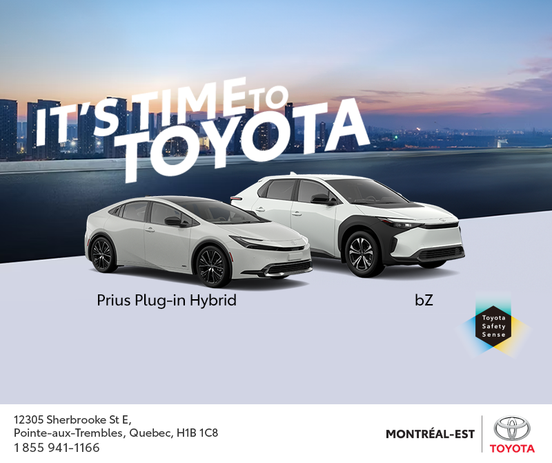 It's time to Toyota!