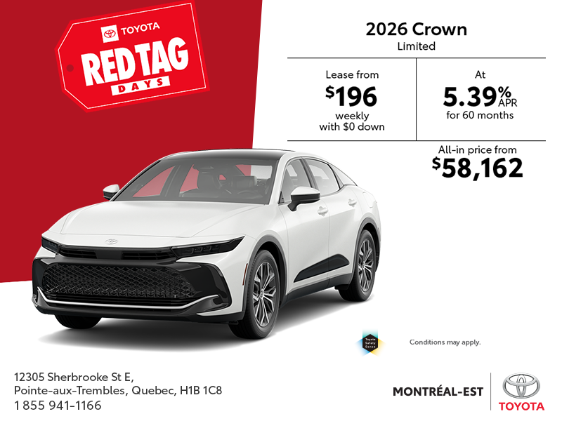 2026 Toyota Crown Limited Hybrid