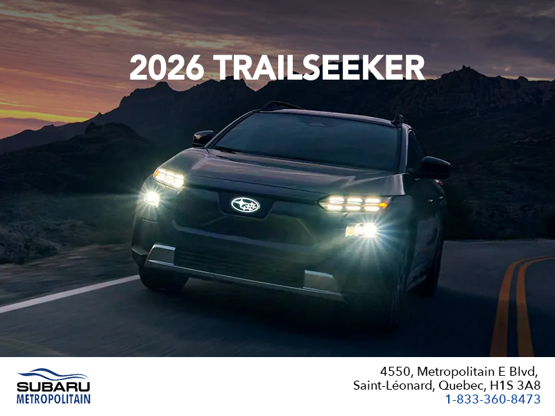 Get the 2026 Trailseeker today!