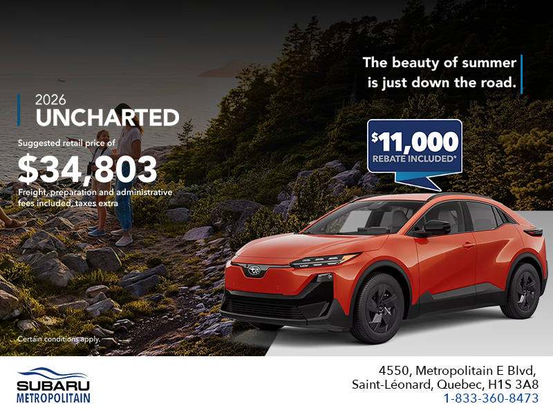 Get the 2026 Uncharted today!