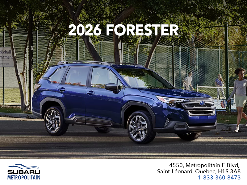 2026 Subaru Forester