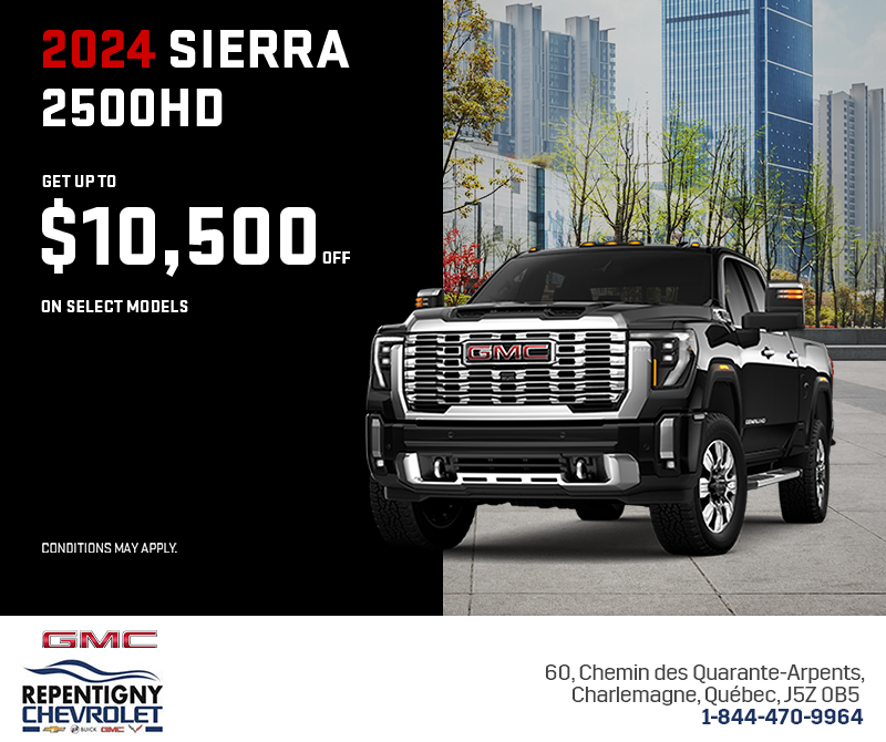 The 2024 GMC Sierra 25000HD