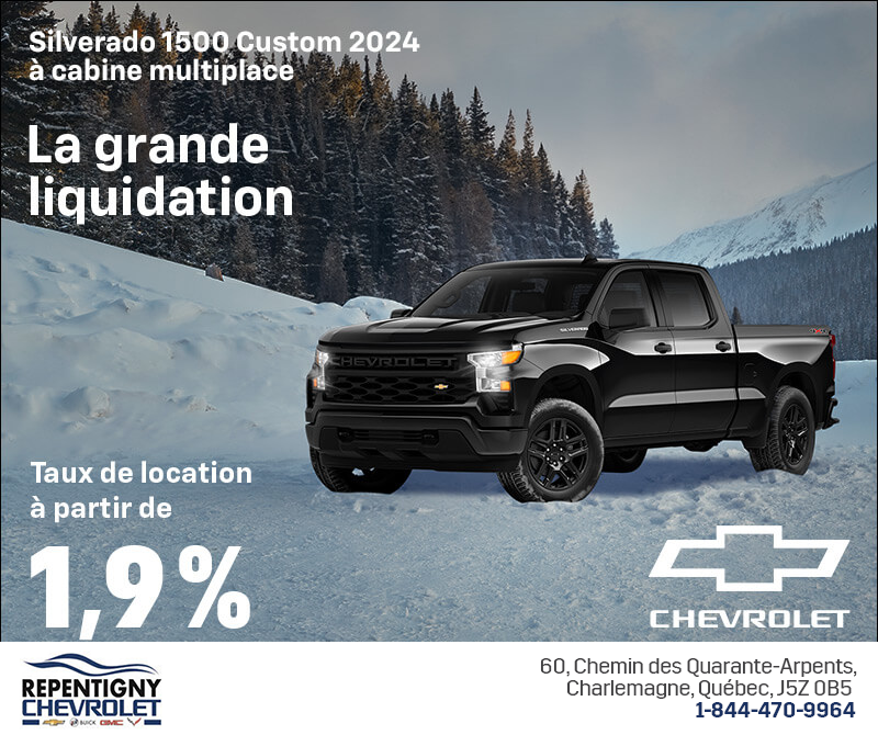 Procurez-vous le Chevrolet Silverado 1500 2024