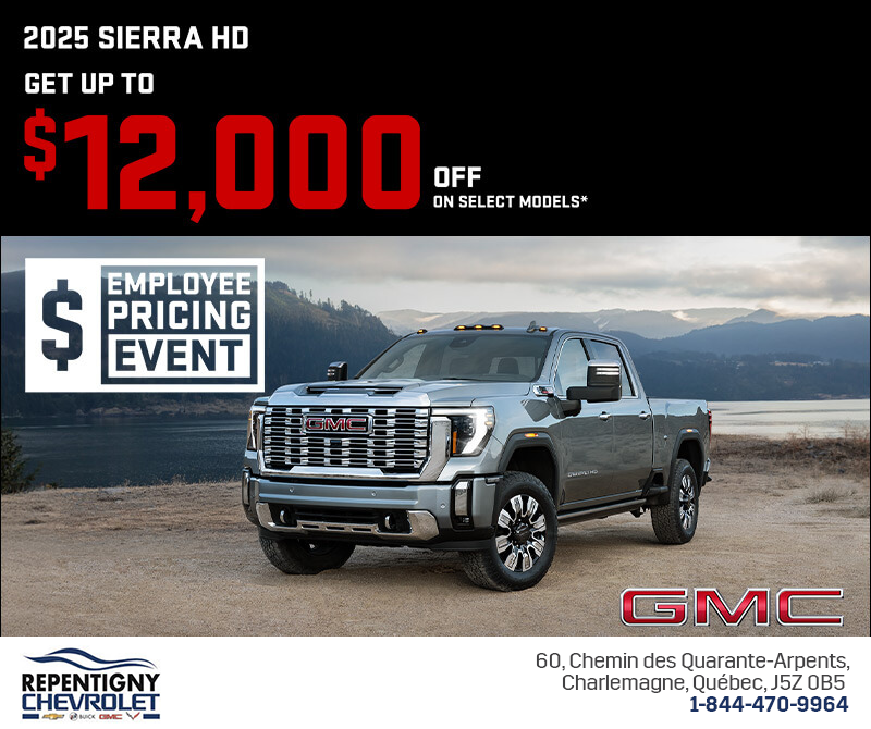 The 2025 GMC Sierra HD