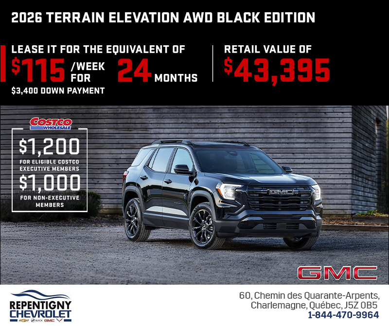 The 2026 GMC Terrain