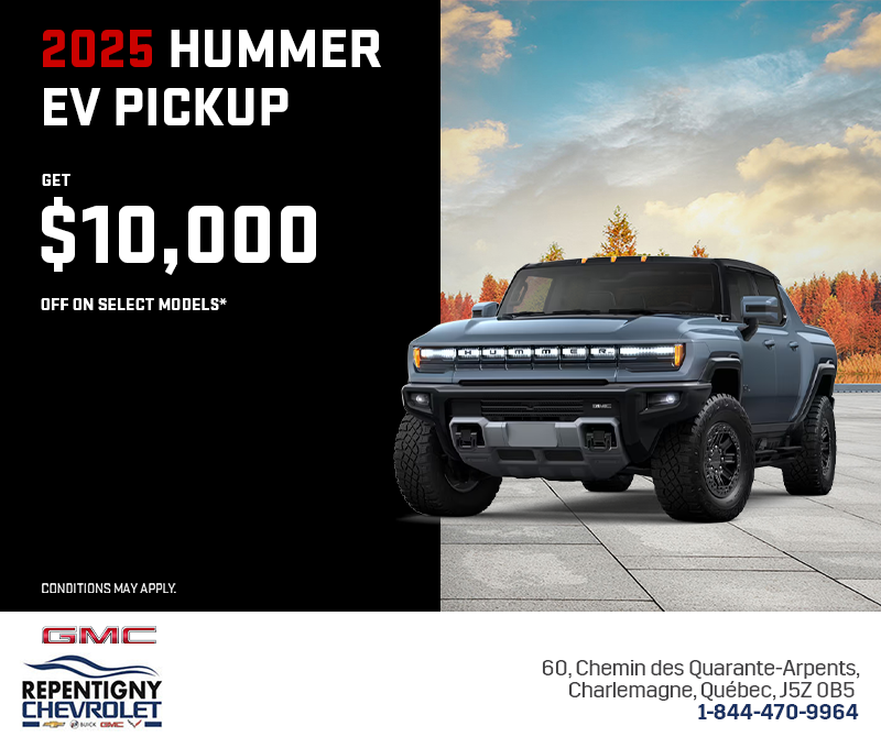 The 2025 GMC Hummer EV SUV