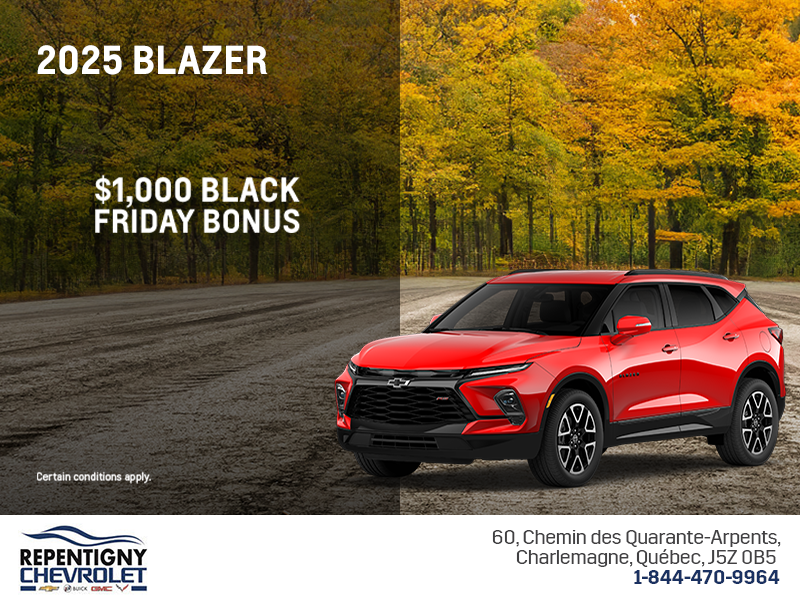 Get the 2025 Chevrolet Blazer
