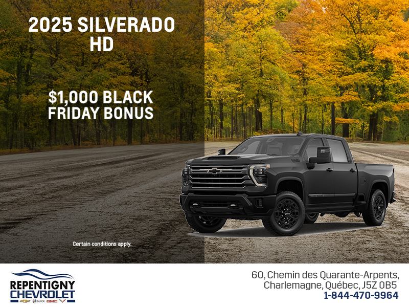 Get the 2025 Chevrolet Silverado HD