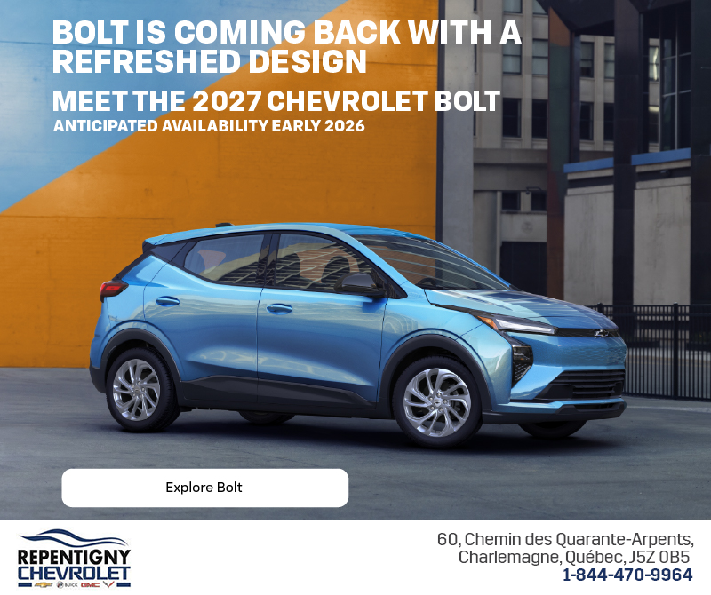 Get the 2027 Chevrolet Bolt