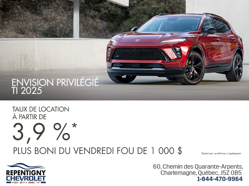 Procurez-vous la Buick Envision 2025