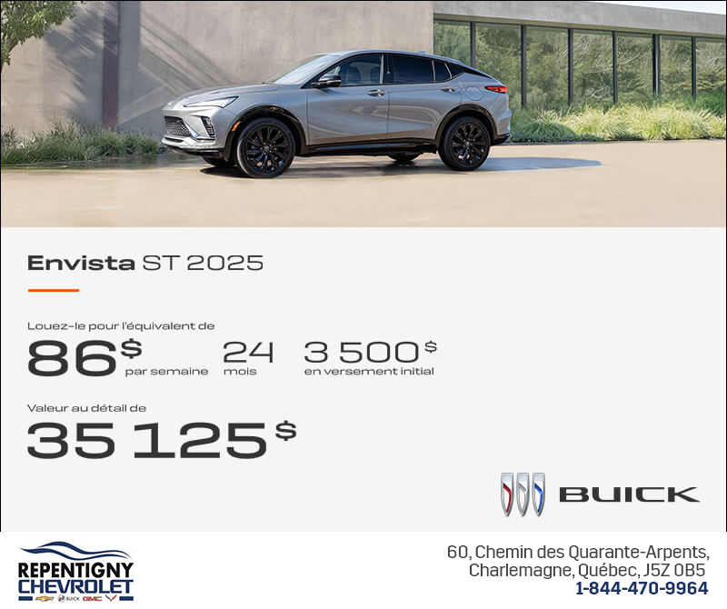 Procurez-vous la Buick Envista 2025