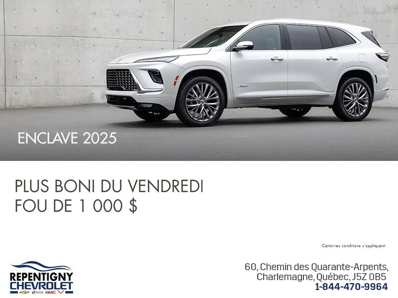 Procurez-vous le Buick Enclave 2025