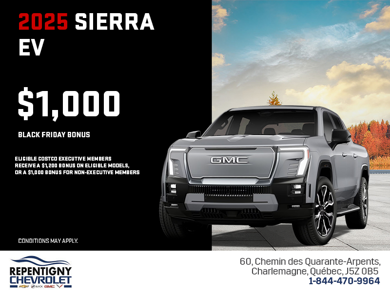 The 2025 GMC Sierra EV