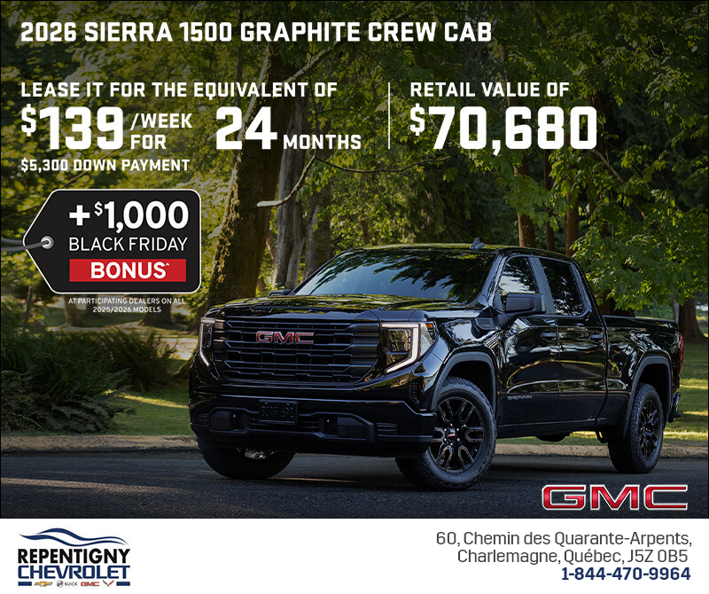 The 2026 GMC Sierra 1500