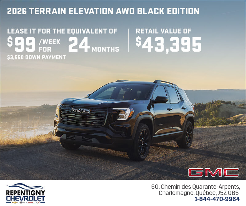 The 2026 GMC Terrain