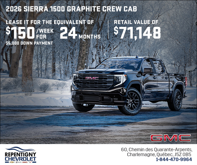 The 2026 GMC Sierra 1500