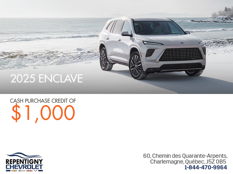 Get the 2025 Buick Enclave