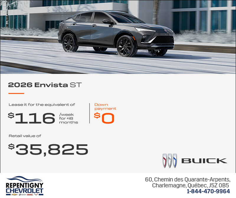 Get the 2026 Buick Envista