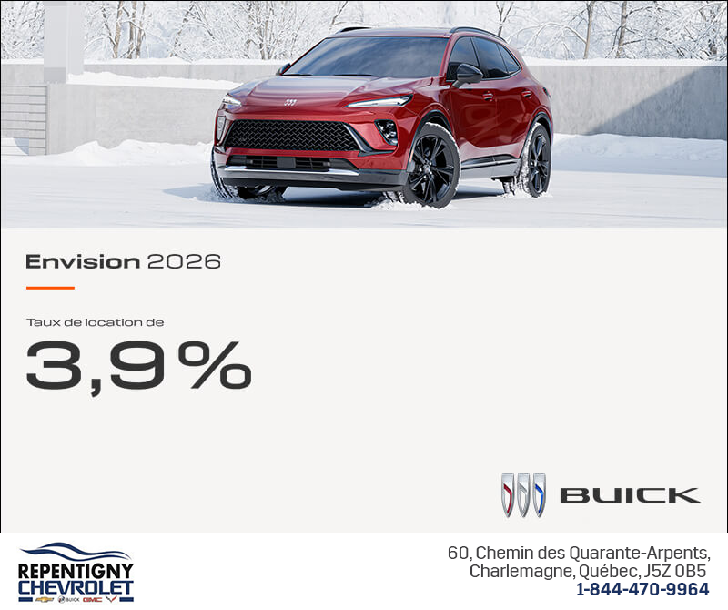 Procurez-vous la Buick Envision 2026