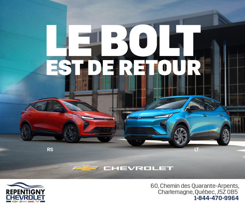 Procurez-vous le Chevrolet Bolt 2027