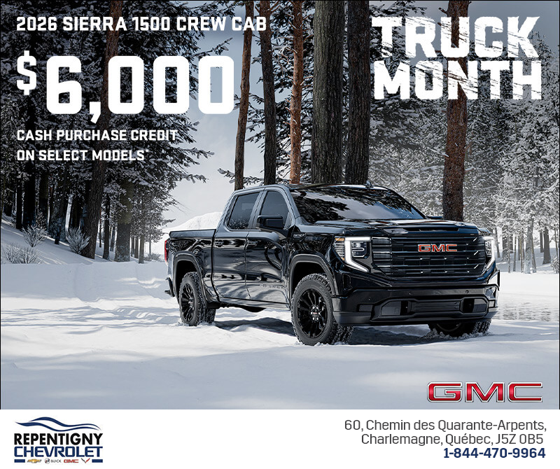 The 2026 GMC Sierra 1500 Crew Cab