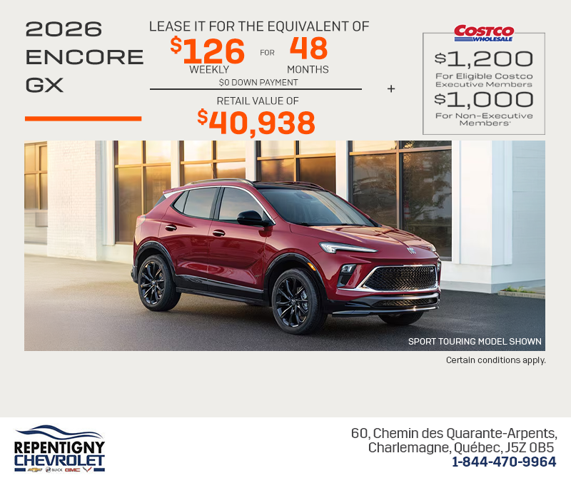Get the 2026 Buick Encore GX