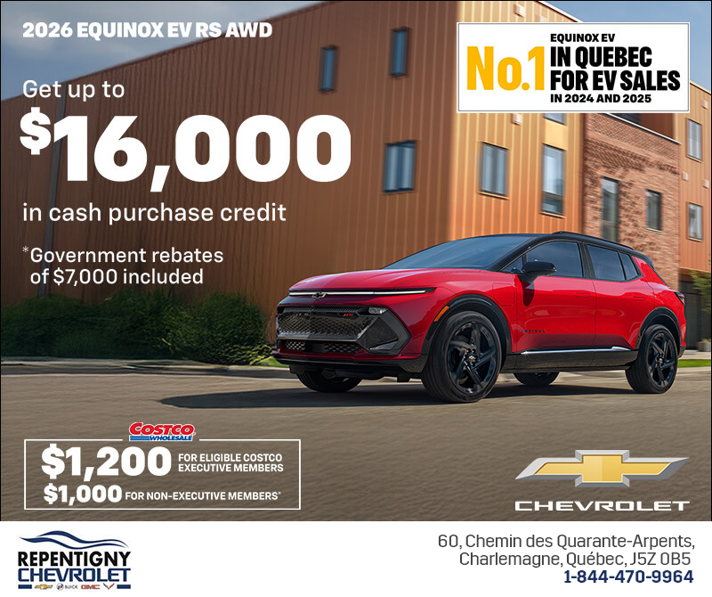 Get the 2026 Chevrolet Equinox EV