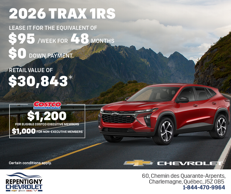 Get the 2026 Chevrolet Trax